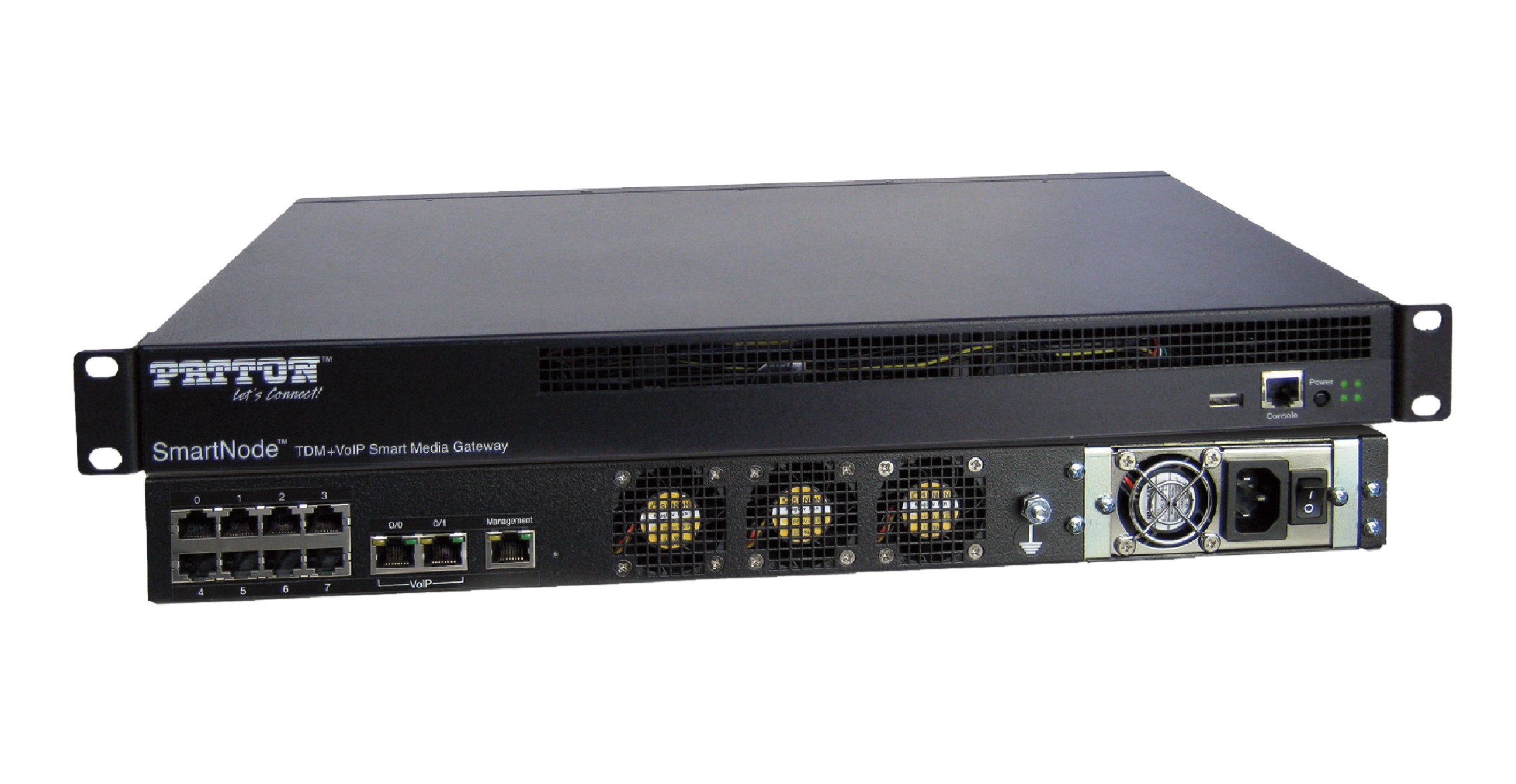 SmartNode™ 10100 Series TDM+VoIP SmartMedia Gateway